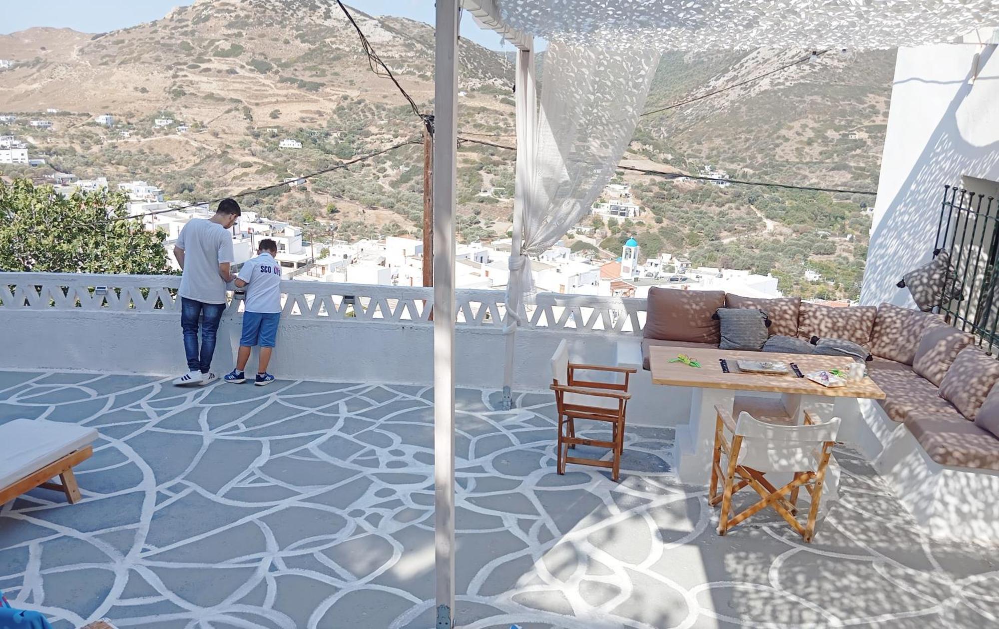 הוילה Vasiliki Skyros Castle View מראה חיצוני תמונה
